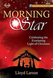 Tapa de Morning Star - Satb Score with Performance CD