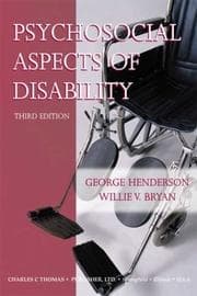 Tapa de Psychosocial Aspects of Disability