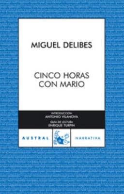 Tapa de Cinco horas con Mario