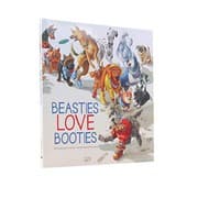 Tapa de Beasties Love Booties - An Adorable Kids' Book About Dogs