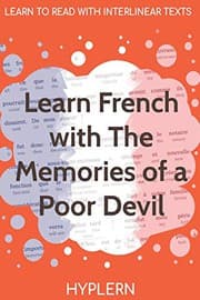 Tapa de Learn French with The Memories of a Poor Devil