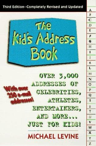 Tapa de The Kid's Address Book (3rd Edition)