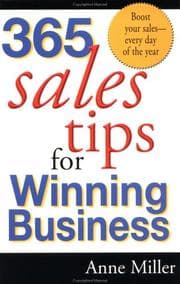 Tapa de 365 sales tips for winning business