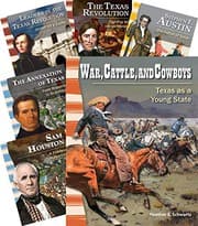 Tapa de Early Texas History 6-Book Set
