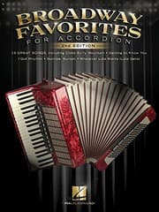 Tapa de Broadway Favorites for Accordion