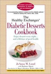 Tapa de The Healthy Exchanges Diabetic Desserts Cookbook