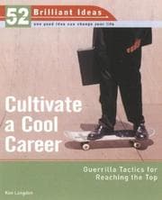 Tapa de Cultivate a Cool Career (52 Brilliant Ideas)