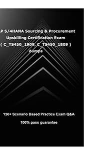 Tapa de SAP S/4HANA Sourcing and Procurement Upskilling Certification Exam