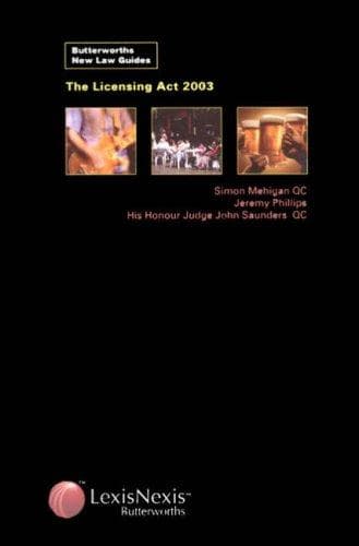 Tapa de The Licensing Act 2003