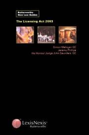 Tapa de The Licensing Act 2003