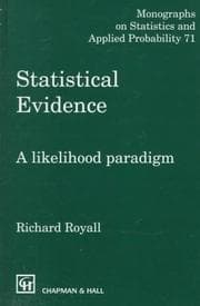 Tapa de Statistical evidence