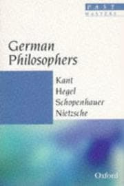 Tapa de German philosophers