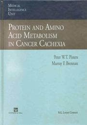 Tapa de Protein and amino acid metabolism in cancer cachexia
