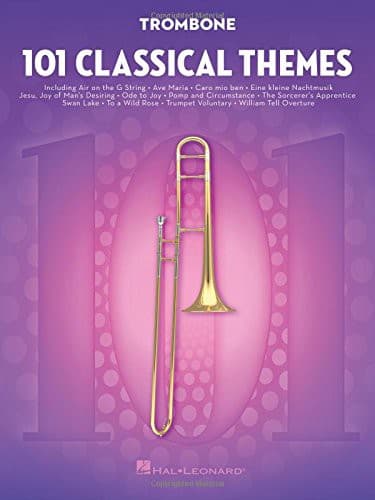 Tapa de 101 Classical Themes for Trombone