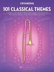 Tapa de 101 Classical Themes for Trombone