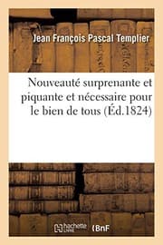 Tapa de Nouveauté surprenante et piquante et nécessaire pour le bien de tous. Erreur terrassée par la vérité