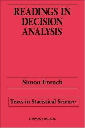Tapa de Readings in decision analysis