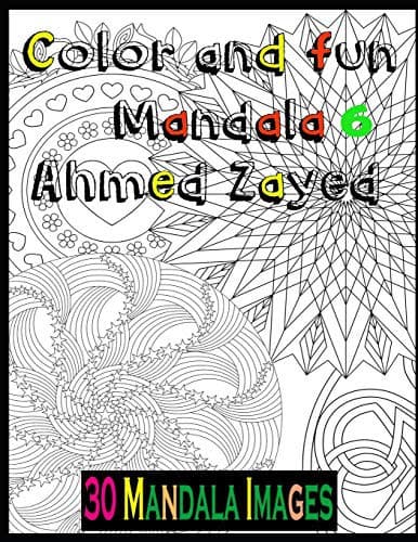 Tapa de Color And Fun Mandala 6