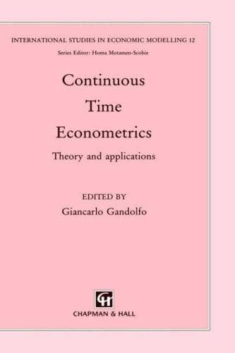 Tapa de Continuous-time econometrics
