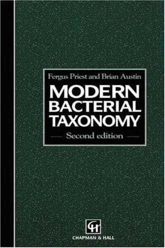 Tapa de Modern Bacterial Taxonomy