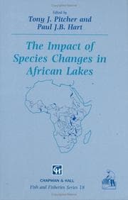 Tapa de The impact of species changes in African lakes