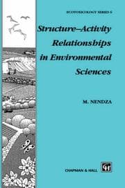 Tapa de Structure-activity relationships in environmental sciences