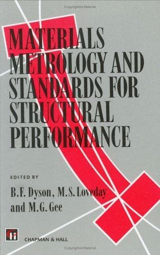 Tapa de Materials metrology and standards for structural performance