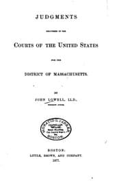 Tapa de Judgments Delivered in the Courts of the United States