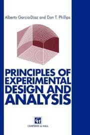 Tapa de Principles of experimental design and analysis