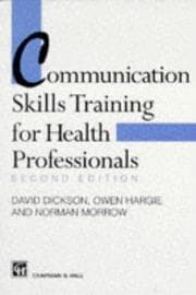 Tapa de Communication Skills Training for Health Professionals