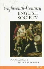 Tapa de Eighteenth-century English society