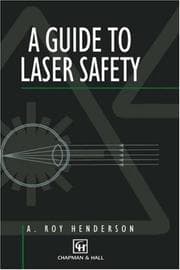 Tapa de A Guide to Laser Safety