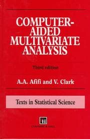 Tapa de Computer-aided multivariate analysis