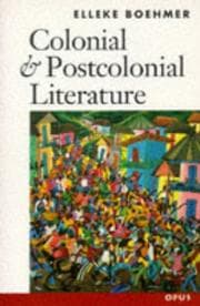 Tapa de Colonial and postcolonial literature