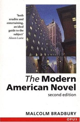 Tapa de The modern American novel