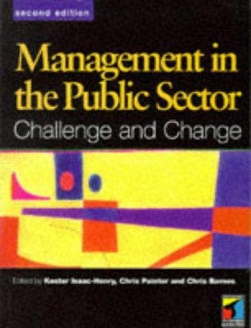 Tapa de Management in the Public Sector