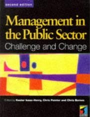 Tapa de Management in the Public Sector
