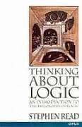 Tapa de Thinking about logic