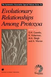 Tapa de Evolutionary relationships among protozoa
