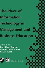 Tapa de The place of information technology in management and business education