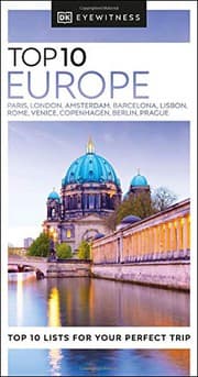 Tapa de DK Eyewitness Top 10 Europe