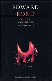 Tapa de Bond Plays 3 (Contemporary Dramatists)