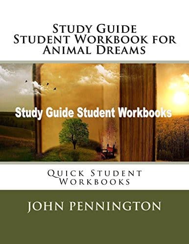 Tapa de Study Guide Student Workbook for Animal Dreams