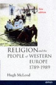 Tapa de Religion and the people of Western Europe, 1789-1989
