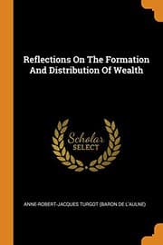 Tapa de Reflections On The Formation And Distribution Of Wealth