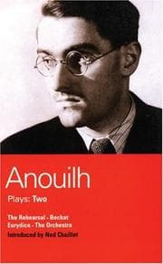 Tapa de Anouilh Plays: Two