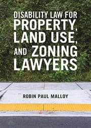 Tapa de Disability Law for Property, Land Use, and Zoning Lawyers