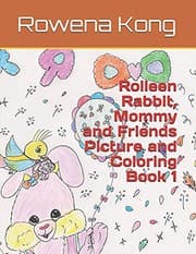 Tapa de Rolleen Rabbit, Mommy and Friends Picture and Coloring Book 1