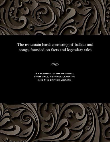 Tapa de The mountain bard