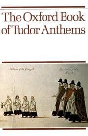 Tapa de The Oxford Book of Tudor Anthems